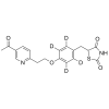 Keto-Pioglitazone Labeled d4 (M-III Metabolite)
