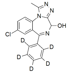 4-Hydroxy-Alprazolam-d5