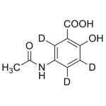 N-Acetyl-5-aminosalicylic Acid Labeled d3