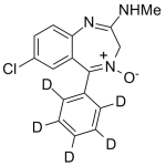 Chlordiazepoxide labeled d5