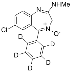 Chlordiazepoxide labeled d5