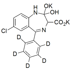 Clorazepate Dipotassium labeled d5