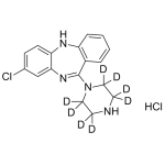 Desmethyl Clozapine-d8 HCl