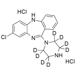 Desmethyl Clozapine-d8 2HCl