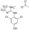 4-Hydroxy Clonidine-d4 Acetate salt