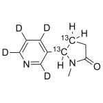 Cotinine labeled 13C2,d4