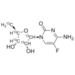 5'-Deoxy-5-fluorocytidine Labeled 13C5