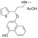 4-Hydroxy Duloxetine Acetate salt