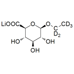 Ethyl-beta-D-glucuronide Labeled d5 Lithium salt