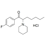 4-F-PV8 piperidine analog HCl