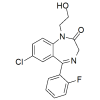 2-Hydroxyethyl-flurazepam