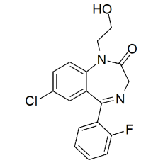 2-Hydroxyethyl-flurazepam