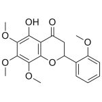 5-hydroxy-6,7,8-trimethoxy-2-(2-methoxyphenyl)chroman-4-one