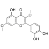 2-(3,4-dihydroxyphenyl)-5-hydroxy-3,7-dimethoxy-4H-chromen-4-one - Flavonoid