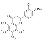 (rac)-2-(3-chloro-4-methoxyphenyl)-5-hydroxy-6,7,8-trimethoxychroman-4-one - Flavonoids