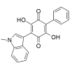 2,5-dihydroxy-3-(1-methyl-1H-indol-3-yl)-6-phenyl-2,5-cyclohexadiene-1,4-dione