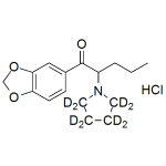 Methylenedioxypyrovalerone labeled d8 (MDPV-d8)  Hydrochloride