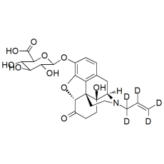 Naloxone-3-beta-D-glucuronide-d5