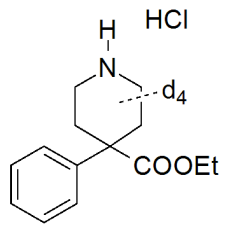 Normeperidine Hydrochloride Labeled d4 (Norpethidine-d4)