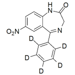 Nitrazepam labeled d5