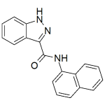 N-(Naphthalen-1-yl)-1H-indazole-3-carboxamide