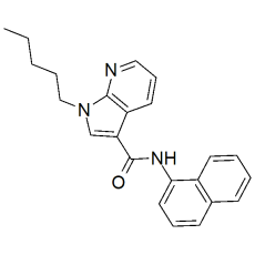 N-(naphthalen-1-yl)-1-pentyl-1H-pyrrolo[2,3-b]pyridine-3-carboxamide