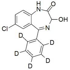 Oxazepam labeled d5