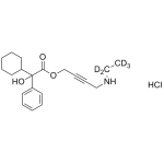 (R,S)-N-Desethyl Oxybutynin Hydrochloride Labeled d5