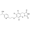 Hydroxy Pioglitazone Labeled d4 (M-IV Metabolite)