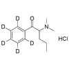 alpha-Dimethylaminopentiophenone-d5 HCl 1mg/ml