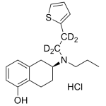 (S)-Rotigotine Hydrochloride Labeled d4