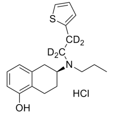 (S)-Rotigotine Hydrochloride Labeled d4