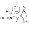 Saxagliptin Hydrochloride Labeled 15N,d2