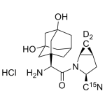 5-Hydroxy Saxagliptin Hydrochloride Labeled 15N,d2