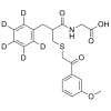 Thiorphan methoxy acetophenone labeled d5
