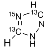 1,2,4-Triazole Labeled 13C2,15N