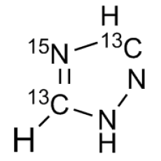 1,2,4-Triazole Labeled 13C2,15N